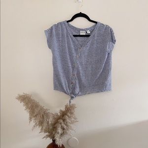 Rachel Zoe Tied Shirt